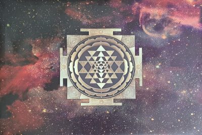 Sri Yantra på treramme 40x60 cm 1 stk kr 375